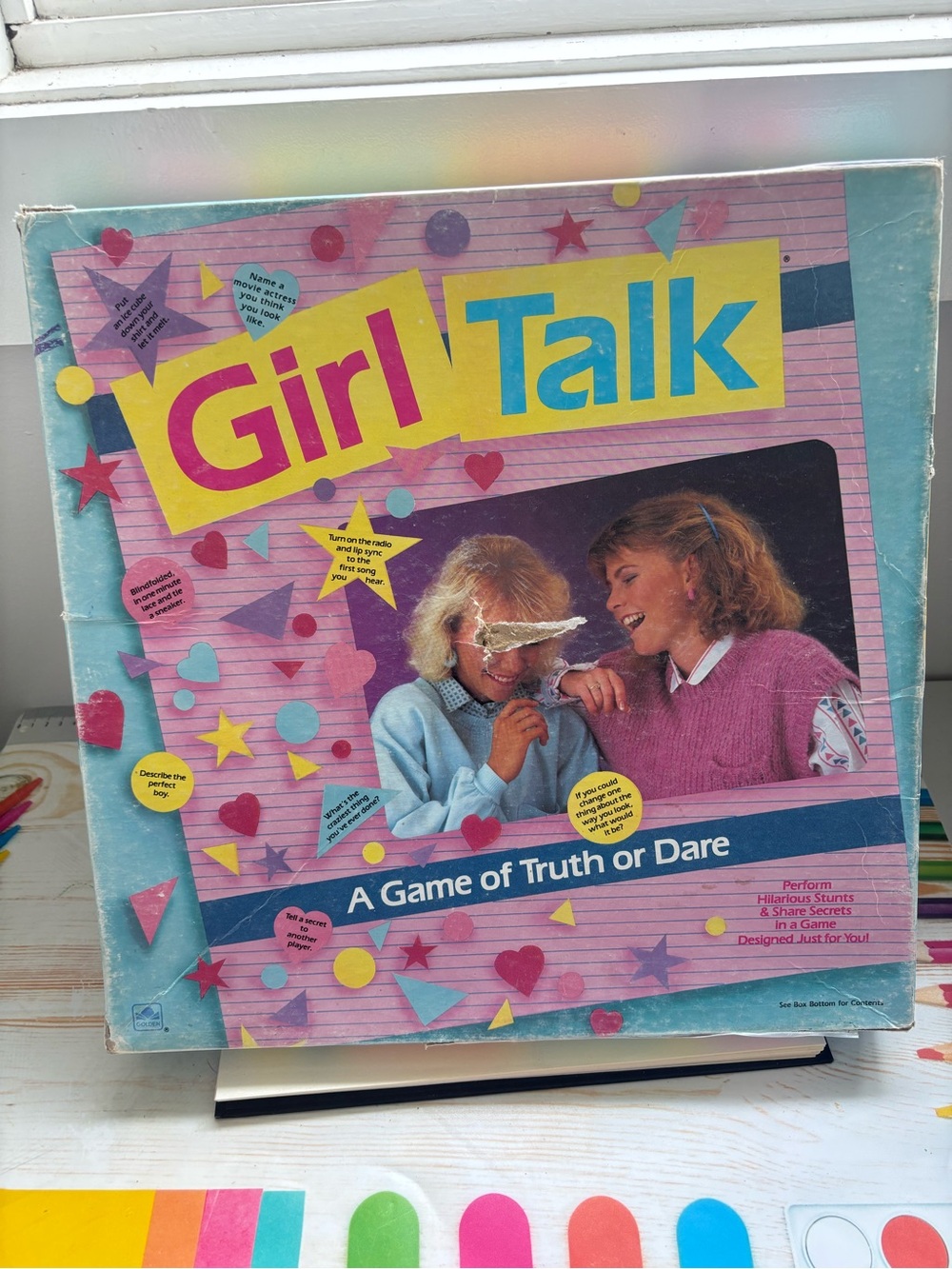 Girl Talk A Game of Truth or Dare vintage game